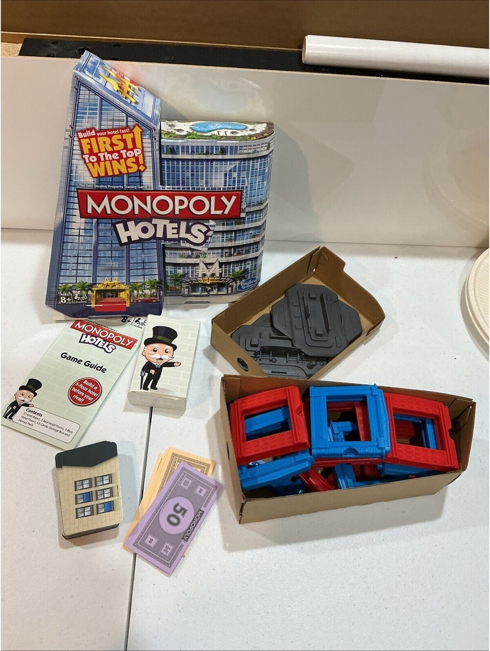 Monopoly Hotels Games Hasbro 2012 Complete Game Age 8 And Up